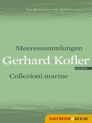 cover image of Meeressammlungen/Collezioni marine